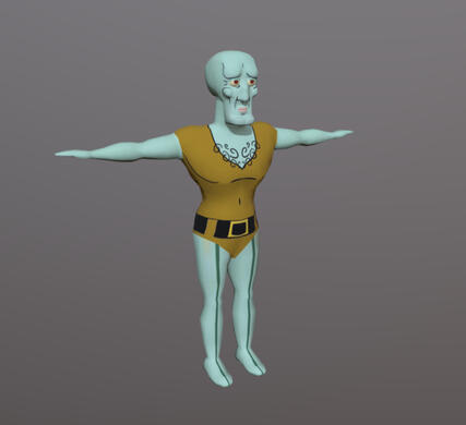 Handsome Squidward